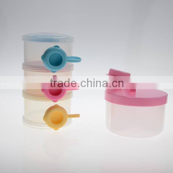 Baby Portable Three Layers of Milk Box Baby Milk Powder Box
