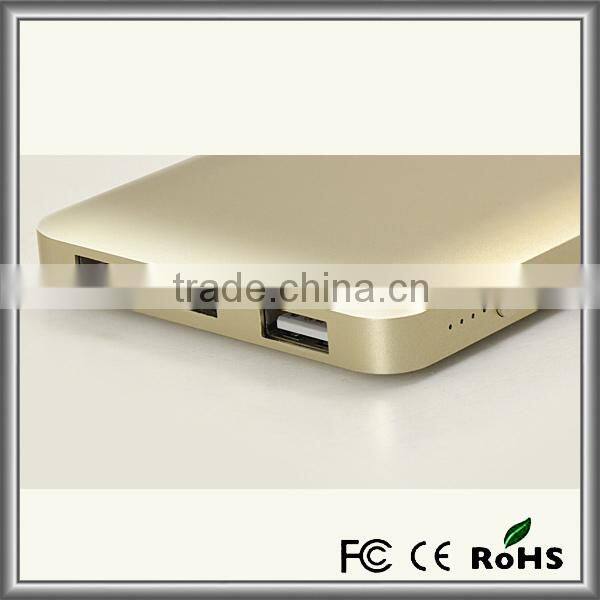 New Design ROHS CE FCC Quick Charge 2.0 10000mah USB Portable Power Bank External Battery with LCD Display