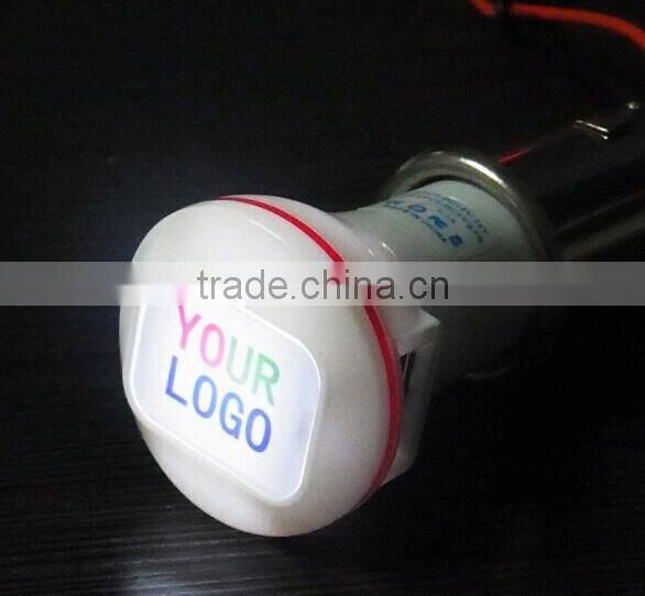 Factory hot selling 5V 2.1A Dual USB port car charger with high quality