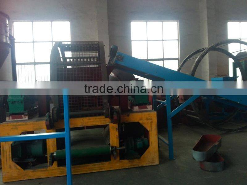 1200 Radial waste Tire crusher machine withhard alloy knife tire shredding machine Tire cutting tool
