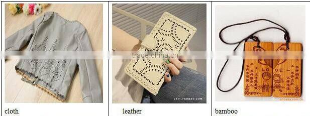 embroidery laser cutting machine/laser drawing machine