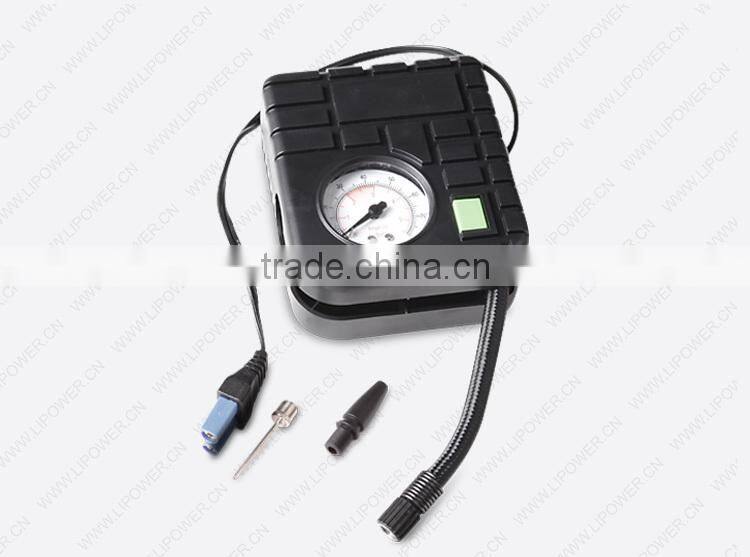 12v mini air compressor tyre inflator air pump fro portable car jump starter