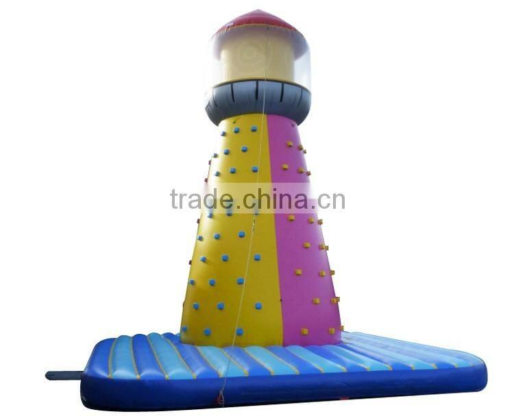 commercial outdoor inflatable rock climbing walls