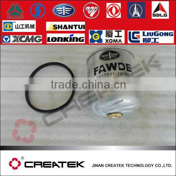 FAW truck oil fuel filter element for Xichai 1017011-29DM