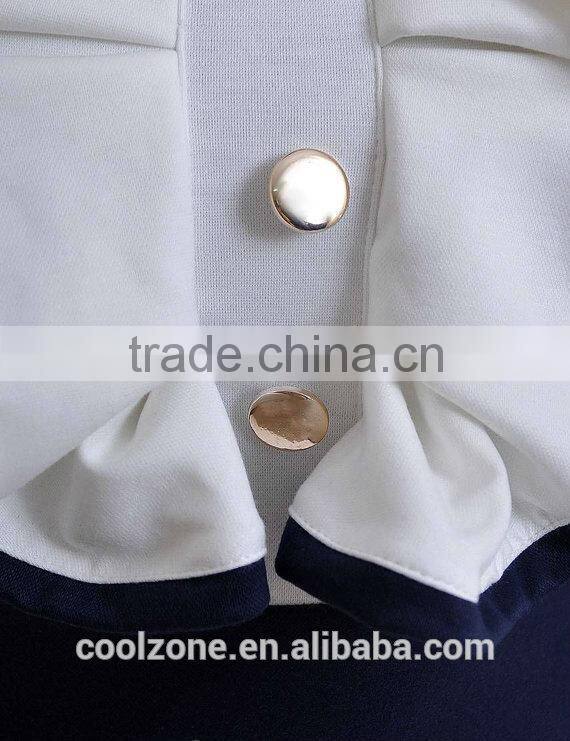 Latest women new dress design wholesale fashion ruffle career dresses