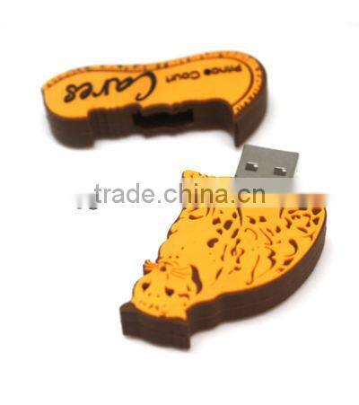 New Products Custom USB Flash Drive, Cartoon Animal USB for Gift