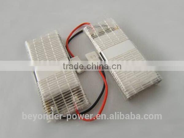 Cheap in promotion 3.7v rc helicopter battery high safety ithium battery-operated toy 3.7v 400mAh, factory good quality OEM