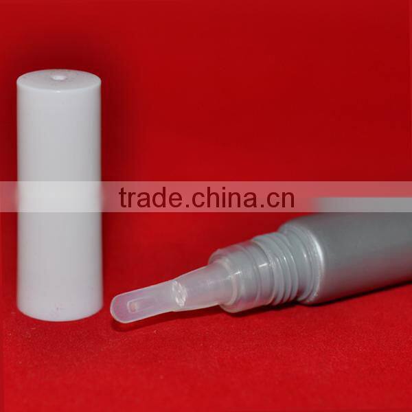 Round plastic empty glue hose for industrial package