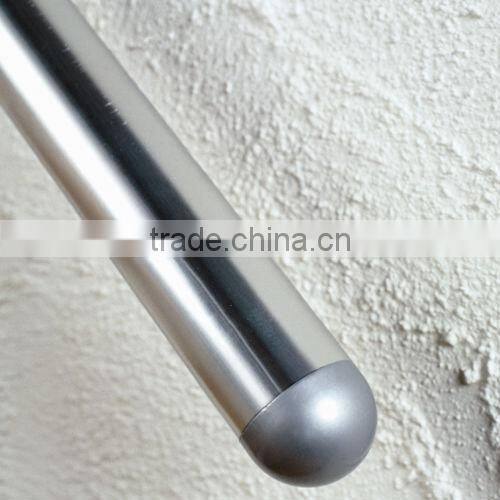 stainless steel installation post end cap fat/ arched