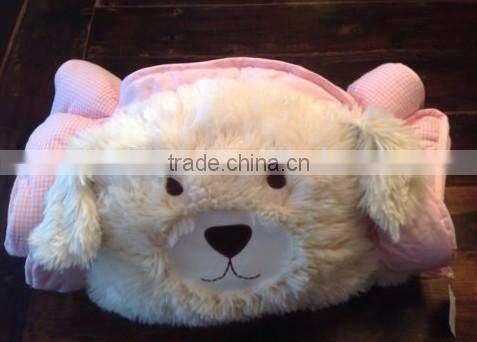 children kids baby cartoon portable sleeping bag/ baby dog shape nap mat slumber bag boys girls new
