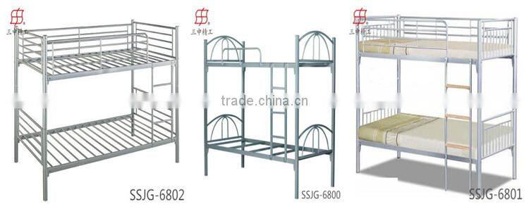 2015 hot sale High Quality cheap dormitory adult metal bunk beds