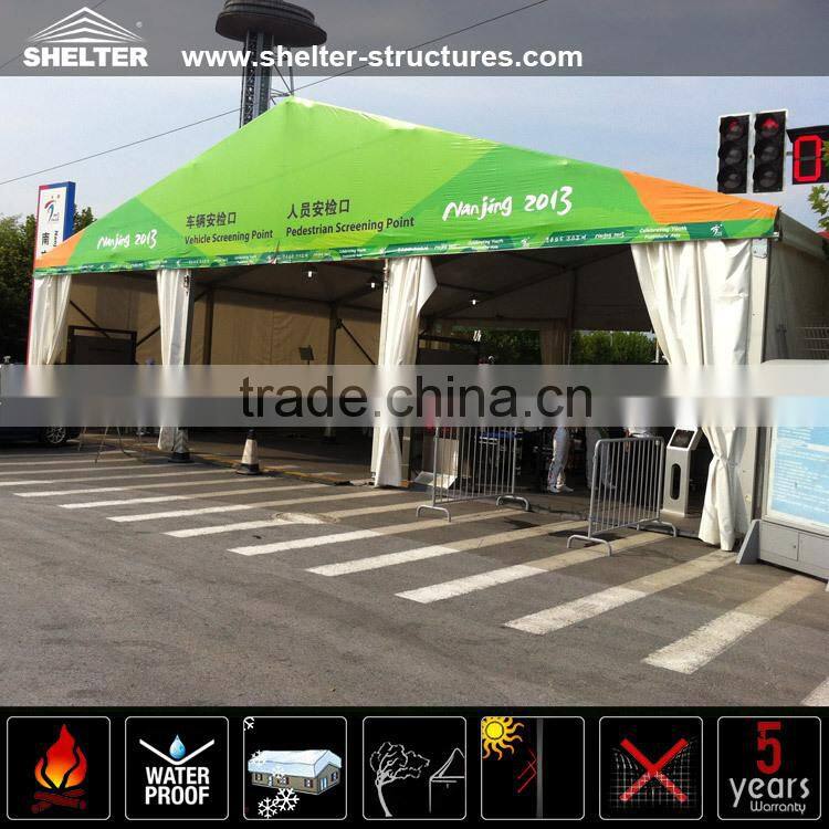 customized retractable tent