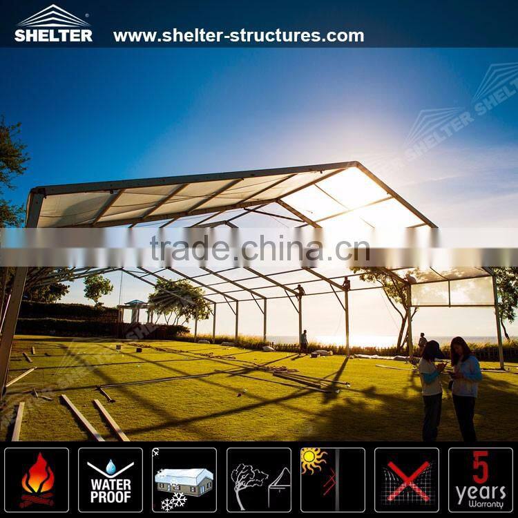 30x20m Customized permanent clear span patio tents for party event