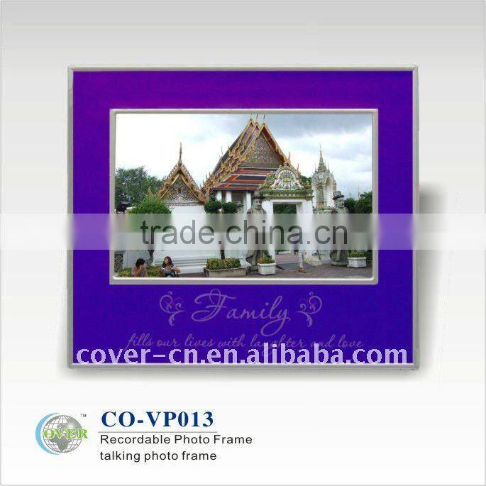 Plastic Talking Photo Frame for Gifts and Promotion