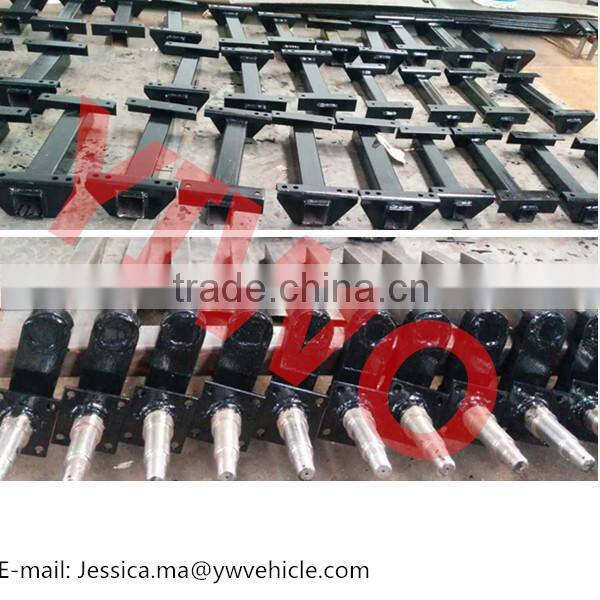 Heavy duty axle rubber torsion axle small trailer axle trailer stub axle