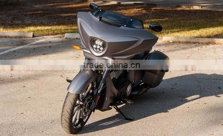 Newest high quality Led Motorcycle Healdight LED Projector Headlight For Victory Gross Country/Roads (11-Up)/Vision Tour(12-Up)