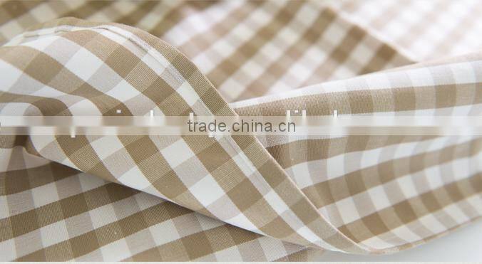 Eco-friendly printed mini check in different colors cotton table cloth ,Printed Table Cloth
