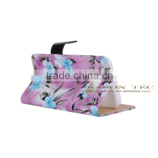 China wholesale supplier phone case leather flip case for samsung galaxy note 5 with holder