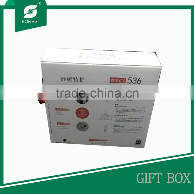 HIGH QUALITY KRAFT GIFT BOX WITH CLEAR WINDOW
