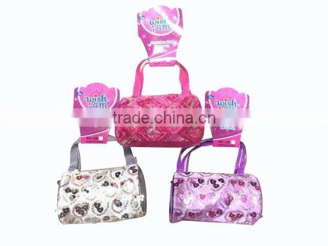 Girl toys Little handbag, beauty set for girls 2 models