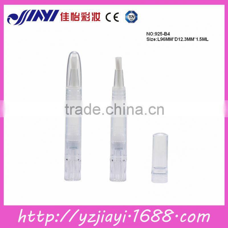 925B-4 empty lip gloss bottle with brush head