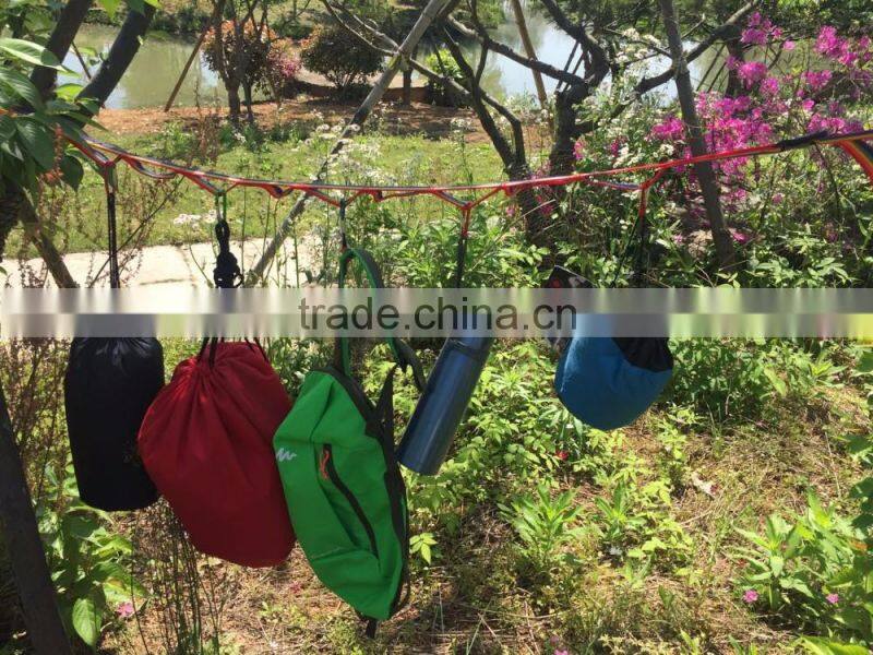 New Hot sale 2m camping lanyard outdoor lanyard color lanyard rainbow camping daisy chain