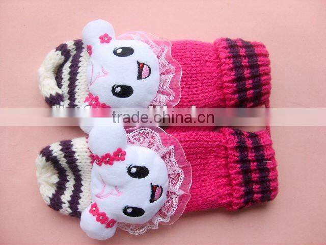 NEWEST!Knitted gloves