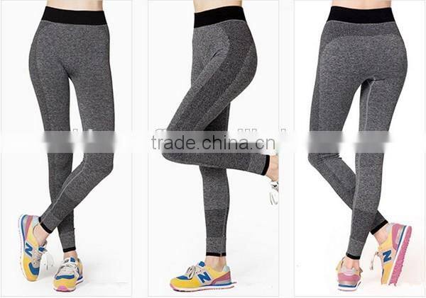 High Waist Leggings Sport Wear Gym Running Products Pants Promotional China Tights