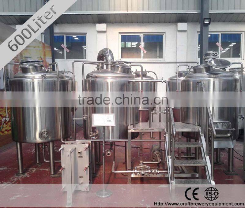 Start a 2000 L two vessel steam heating method microbrewery cost