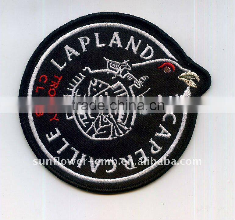 Hot Sale SuperMan Embroidery Patch/custom embroidery patch