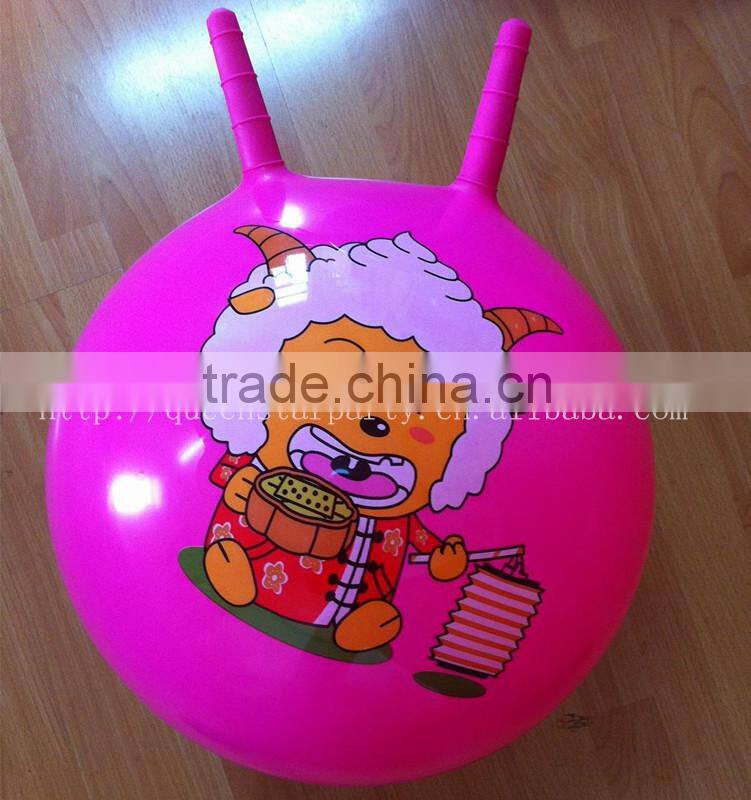 PVC jumping toy ball