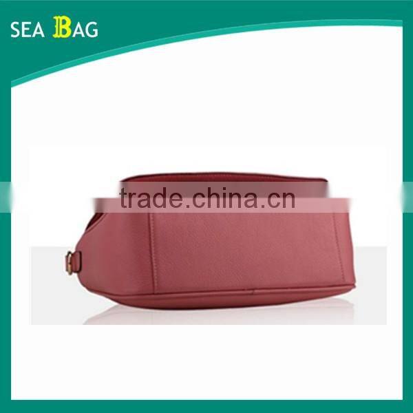 2016 alibaba china Lady crossbody bag satchels bag For leather Handle
