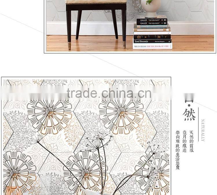 100*200*175mm hexagon tile kitchen bathroom mosaic tile porcelain floor tile