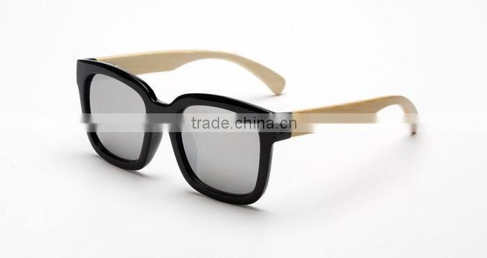 Plastic sunglasses wood arm sunglass bamboo eyeglasses