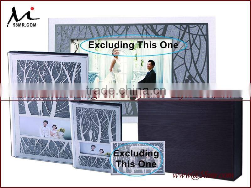 Nice Digital Wedding Photo Album Cover, Leather Acrylic Album Cover Design