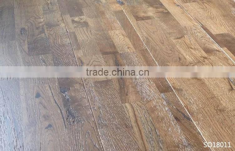 18mm Antique Oak Solid Wood Flooring