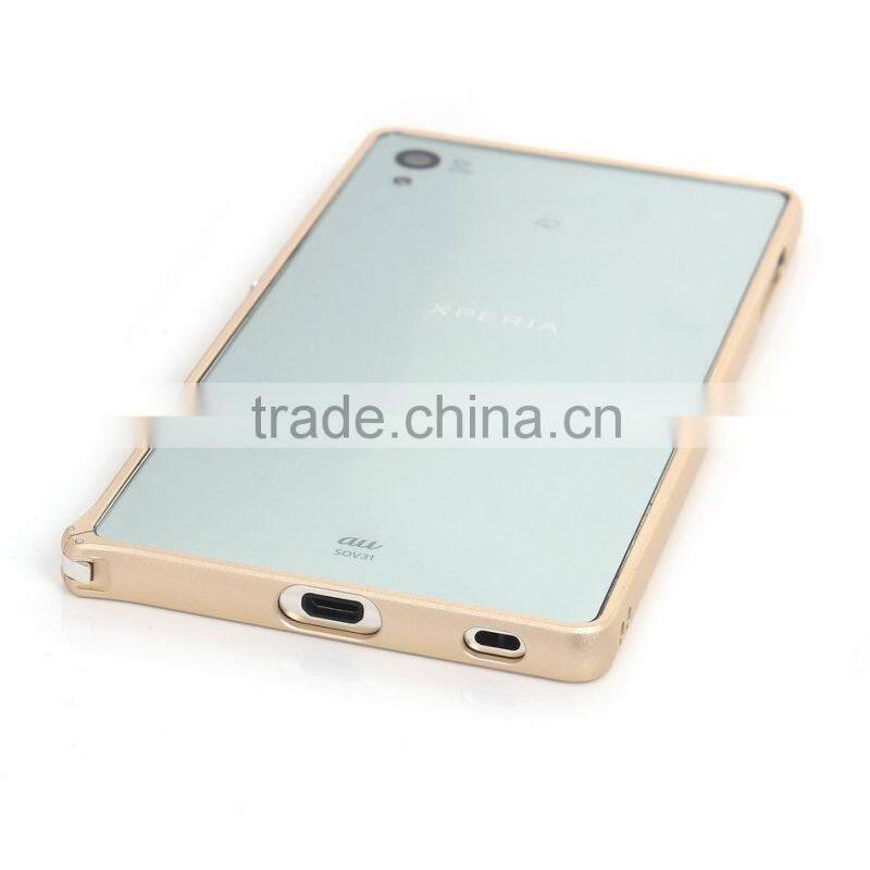 Metal bumper frame case for SONY Z4