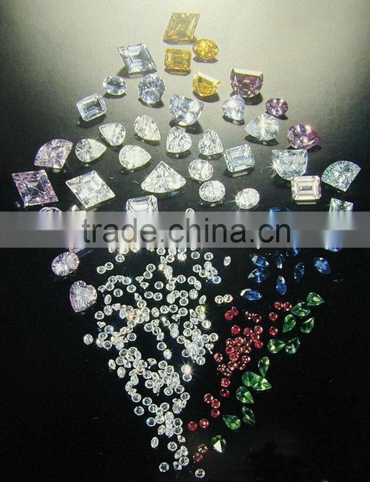Durable top sell cubic zirconia jewelry gemstones