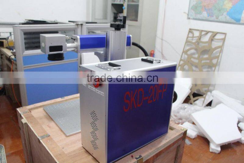 China best sale laser marking amchine fiber laser marking machine price SKD20FP HOET SALE MODEL