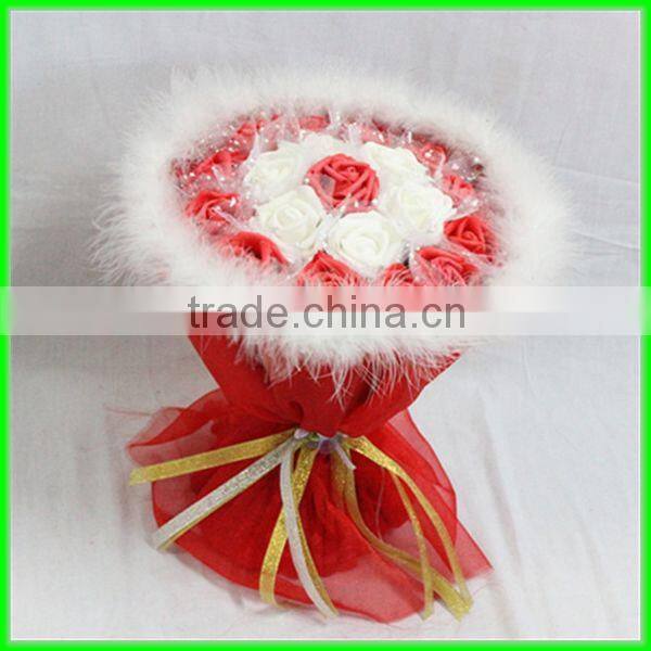 hot sale red bouquet of plush toys