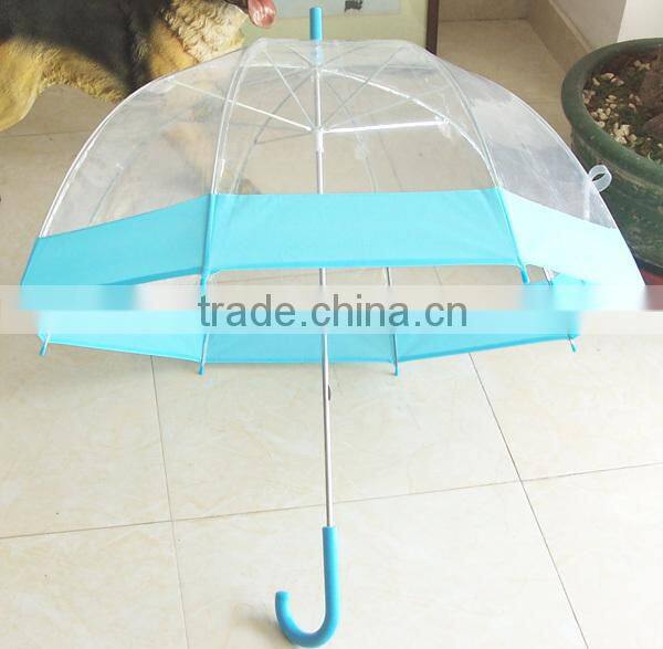 2014 promotion transparent dome umbrella
