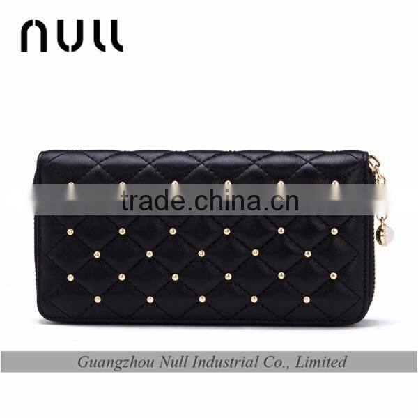 2016 fashion trend zippered bride phone women leather wallet