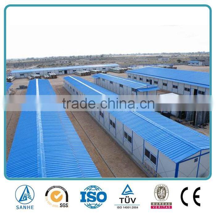 Light steel frame prefab house building