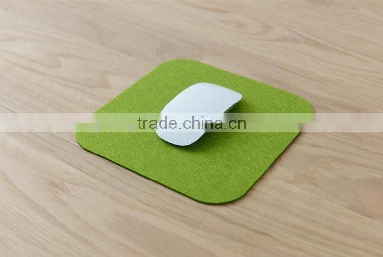Colorful felt mats needle cut nonwoven polyester felt mouse pad