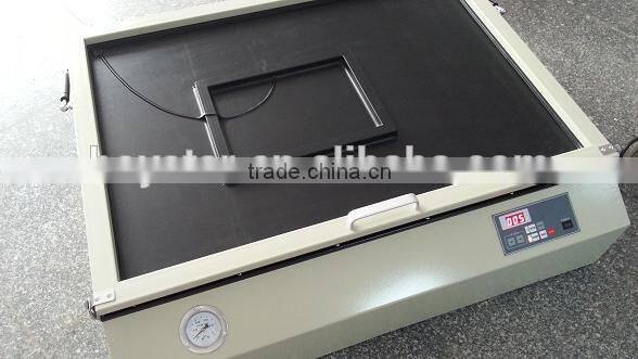 Tabletop vacuum UV exposure unit for screen printing frame