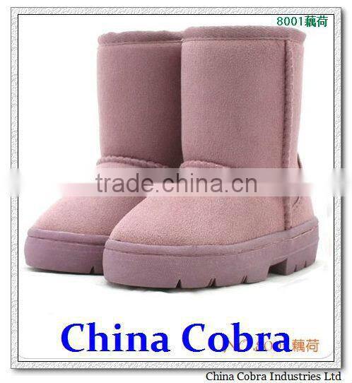 newest hotsale leather baby snow boots winter boots kids boots