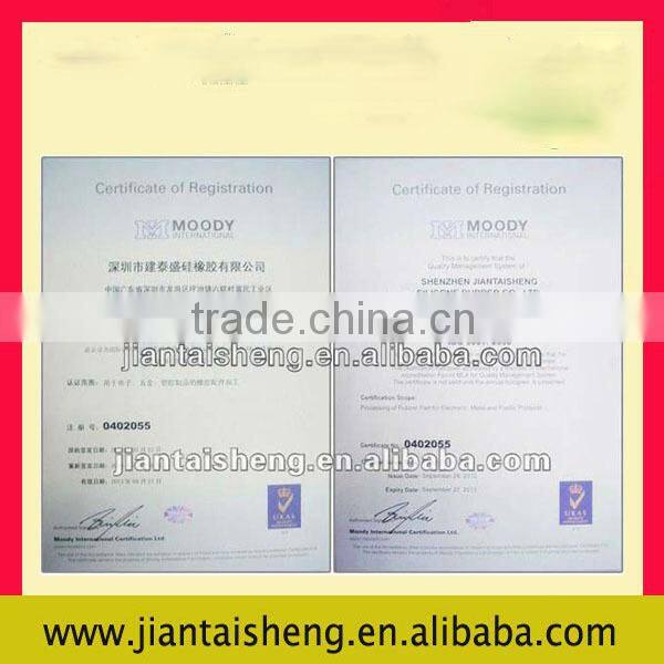 Custom made rubber flat gasket