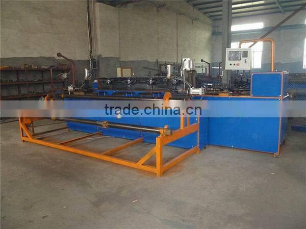 diamond mesh/chain link fence weaving machine
