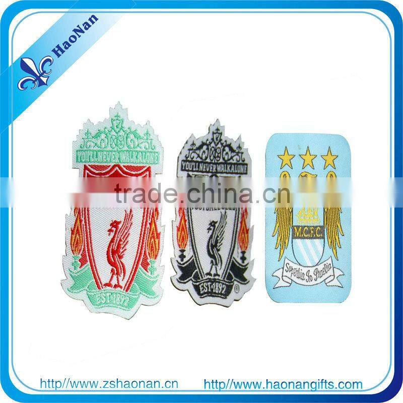 woven label sew on brand for jeans