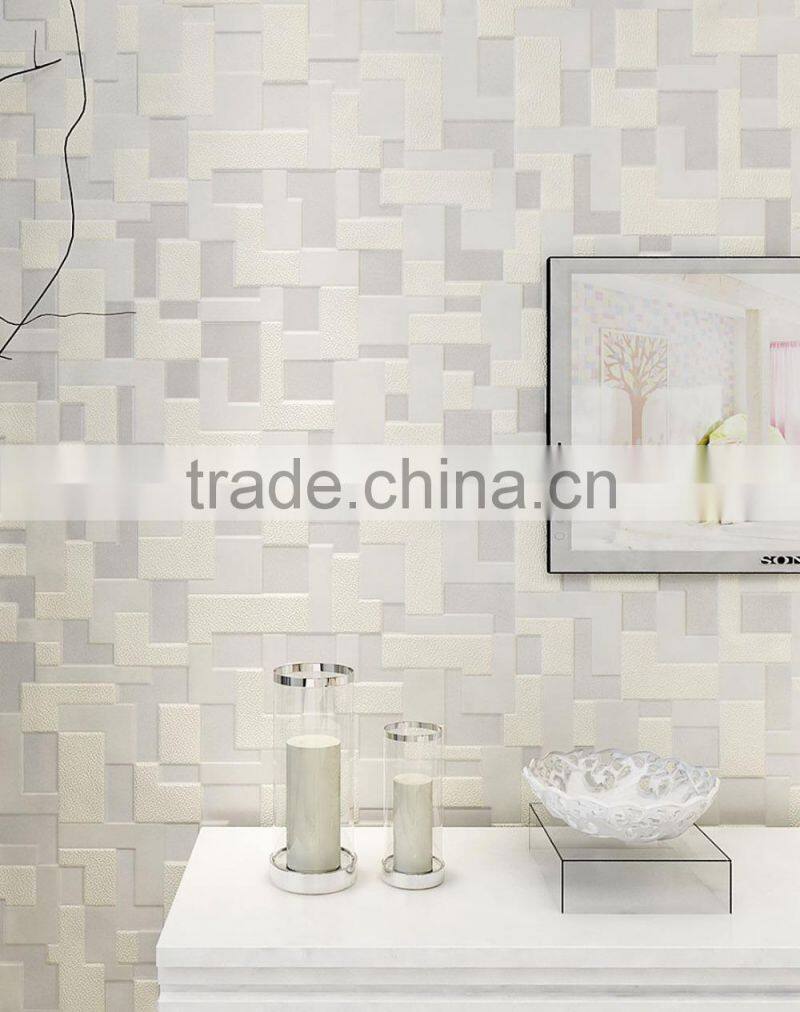 Toprate(TM) Super Large kermesinus 20.86 inches by 254 inches long murals non-woven SILVER WALL PAPER WALLPAPER ROLL